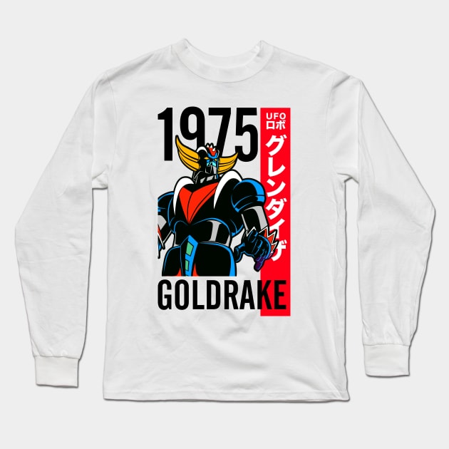 270 Goldrake 1975 Long Sleeve T-Shirt by Yexart